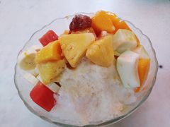 水果芒果牛奶冰-渡船头海之冰