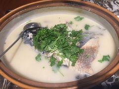砂锅鱼头汤-风味小馆(天目湖宾馆店)