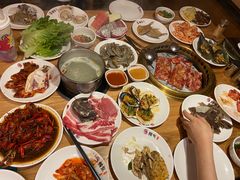 -韩京炭火烤肉自助料理(柯桥万达店)