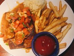 salmon&nbsp;mashed&nbsp;potato&fries-RED LOBSTER(多伦多DT店)