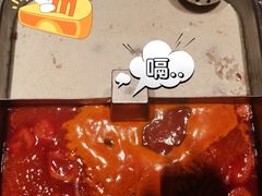 番茄锅底-海底捞火锅(华南摩尔店)