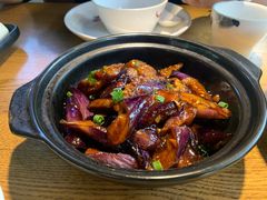 鱼香茄子煲-杭百味·大众精选杭帮菜(西湖音乐喷泉店)