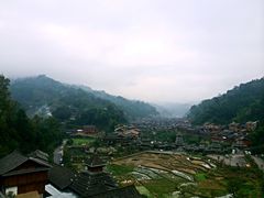 景点堂安梯田-堂安侗寨