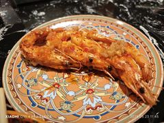 铁板和风口味海捕虾-大成铁板烧•板前(复古餐厅石老人店)