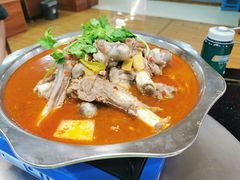 羊骨棒火锅-土灶台东北大块肉烧烤(风景城邦店)