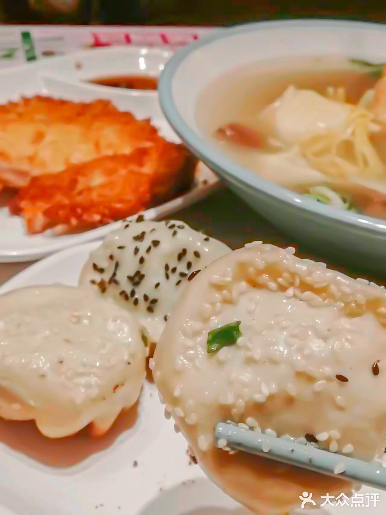 生煎天花板｜美味的荠菜生煎🌱吃起来