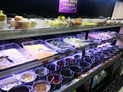 自助调料区-草原饭店火锅