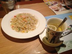 蜂蜜柚子茶配海鲜炒饭-卡朋西餐(较场西路店)