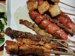烤羔羊肉串-木屋烧烤(坂田天安云谷店)