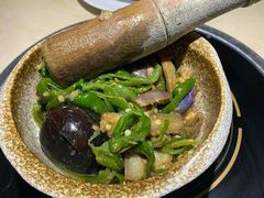 擂辣椒茄子皮蛋-大碗先生(万家丽店)