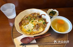 Egg-Covered Beef Rice Set