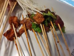 香菜牛肉-燃尖儿自助串串火锅(新业广场店)