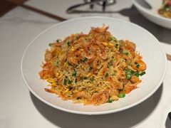 樱花虾香葱鸡蛋海鲜炒饭-广州文华东方酒店·江-由辉师傅主理