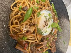 澳洲肥牛温泉蛋黑胡椒酱意面-the rug 飞毯 (朝阳公园店)