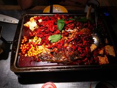 -探鱼·鲜青椒爽麻烤鱼(番禺万达店)