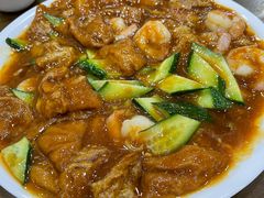 虾仁独面筋-金阁家常菜(贵阳路店)