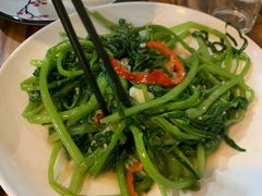 椒丝腐乳空心菜-潮粥馆(长江花园店)