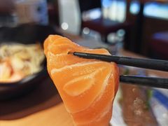 厚切深海三文鱼刺身-万岁寿司(天河领展店)
