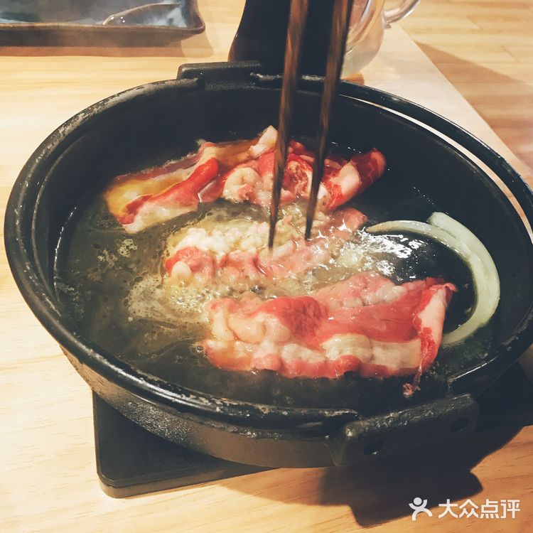 寿喜的酱汁也比较合我口味 没有太甜