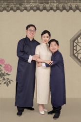 -时光纪亲子全家福照相馆(静安店母女写真父母纪念照)