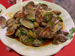 爆炒花甲-土灶台东北大块肉烧烤(风景城邦店)