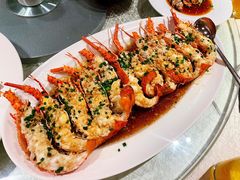 金银蒜香开片蒸青龙-彩丰楼中餐厅(佘山世茂洲际酒店)