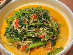 酸笋炒空心菜-浩海火燒雲傣家菜(芮欧百货店)