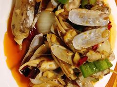 爆炒蛏子-温州一家人美食(西木头市店)