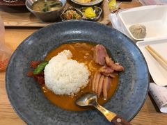 烟熏鸭胸肉咖喱饭-犀牛家猪排