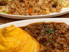 照烧肥牛蛋包饭-玛格萝妮比萨屋(四平店)