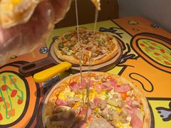 双重芝士BBQ烤鸡披萨-乐凯撒披萨(中心书城店)