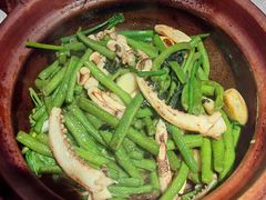 豆角啫鱿鱼脚-晓粤·惹味粤菜(凯德乐峰广场店)