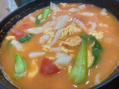 番茄鸡蛋面疙瘩-张果佬年糕卷(科巷店)