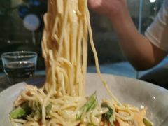 烟熏三文鱼芦笋奶油意式细面-Wagas沃歌斯(大学路店)