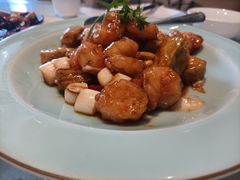 宫保茄香虾-聚友斋(陶瓷琉璃馆水晶街店)