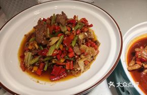 Stir-Fried Beef with Fresh Vegetables from Changsha