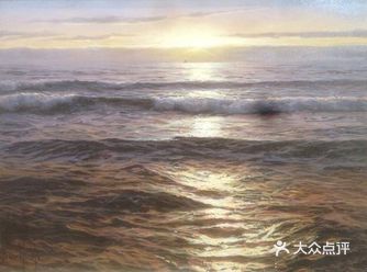 有一次浏览微博时，看到一组海景照