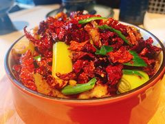 宫爆板筋-山石榴·贵州菜(丰盛里店)