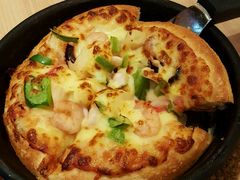 小装铁盘海鲜至尊比萨-必胜客(车陂店)