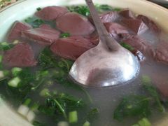 韭菜鸡红汤-区海鸡场饭店(石壁店)