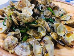 姜葱炒花甲-钱大妈海鲜饭店(保利林语店)