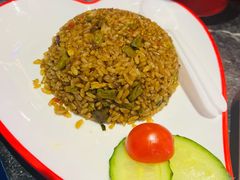 藤椒牛肉炒饭-秦炉烤肉(财富中心店)