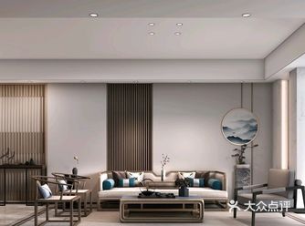 整个空间在布艺上还是以棉麻为主