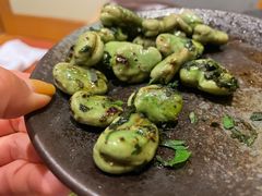 大叶炒蚕豆-九州酒场ひこぞう(1号店)