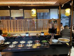 自助调料区-月满大江火锅(金沙时代广场店)