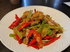 香辣仔姜牛蛙-庐灶江南·江南菜·四合院Bistro(东直门雍和宫·原华侨宾馆店)