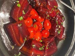红烧肉加蛋-上海老饭店(北京分店)