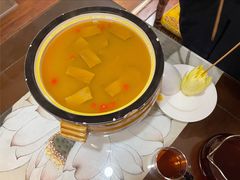 金瓜松茸野菌汤-福慧慈缘素食餐厅(王府井店)