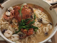 膏蟹拌面-十面欢腾·海鲜面·台式Bistro(长乐路店)