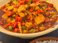 酸辣炒鸡杂-潇湘阁(望京SOHO店)